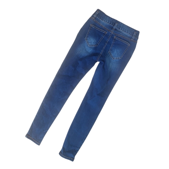 Wax Jeans High-Rise Stretch Destructed Skinny Jeans Size 5/27 Tummy Control. - Picture 3 of 8